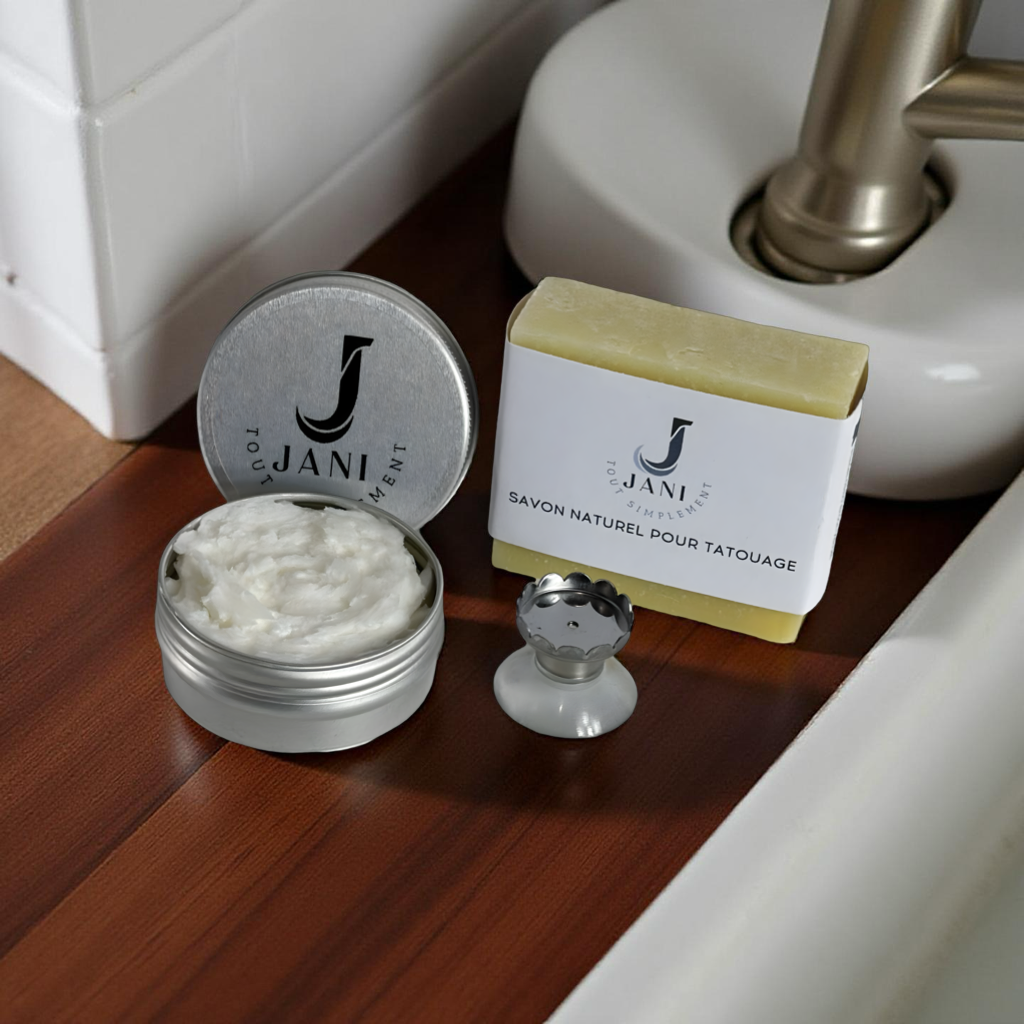 Coffret Soin Tatouage - Baume, Savon et Porte-Savon